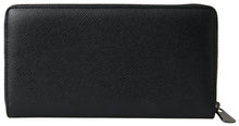 Load image into Gallery viewer, Dolce & Gabbana Elegant Black Leather Zip Wallet