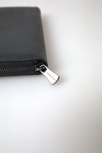 Load image into Gallery viewer, Dolce & Gabbana Elegant Black Leather Zip Wallet
