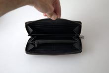 Load image into Gallery viewer, Dolce & Gabbana Elegant Black Leather Zip Wallet