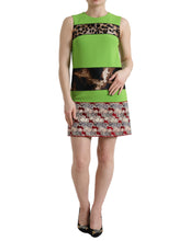 Load image into Gallery viewer, Dolce & Gabbana Chic Apple Green Shift Dress