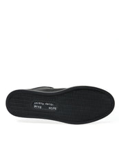 Load image into Gallery viewer, Dolce & Gabbana Black Crown Bee logo Mid Top Portofino Sneakers Shoes