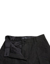 Load image into Gallery viewer, Dolce & Gabbana Black Polyester High Waist Tapered Pants