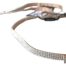 Load image into Gallery viewer, Dolce & Gabbana Elegant Crystal Skinny Silk Bow Belt
