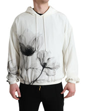 Load image into Gallery viewer, Dolce & Gabbana White Floral Print Hooded Pullover Sweater