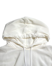 Load image into Gallery viewer, Dolce & Gabbana White Floral Print Hooded Pullover Sweater