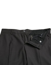 Load image into Gallery viewer, Dolce & Gabbana Dark Gray Stretch Slim Formal Pants
