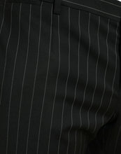 Load image into Gallery viewer, Dolce & Gabbana Black Striped slim fit Formal Pants