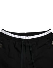 Load image into Gallery viewer, Dolce & Gabbana Black Cotton Logo Sweatpants Jogging Pants
