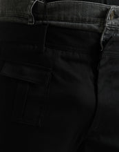 Load image into Gallery viewer, Dolce & Gabbana Black Gray Slim Cotton Denim Jeans Pants