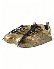 Load image into Gallery viewer, Dolce & Gabbana Gleaming Gold-Toned Luxury Sneakers