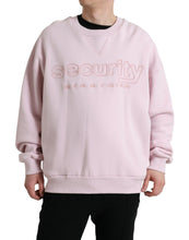 Load image into Gallery viewer, Dolce & Gabbana Pink Embroidered Crew Neck Pullover Sweater
