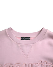 Load image into Gallery viewer, Dolce & Gabbana Pink Embroidered Crew Neck Pullover Sweater