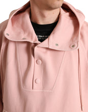 Load image into Gallery viewer, Dolce & Gabbana Pink Cotton Hooded Pockets Pullover Sweater