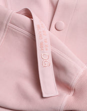Load image into Gallery viewer, Dolce & Gabbana Pink Cotton Hooded Pockets Pullover Sweater