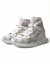 Load image into Gallery viewer, Dolce & Gabbana Elegant Sorrento Slip-On Sneakers in White and Beige