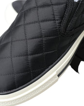 Load image into Gallery viewer, Dolce & Gabbana Black Quilted Slip On Low Top Sneakers Shoes
