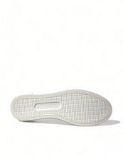 Load image into Gallery viewer, Dolce & Gabbana Chic White Leather Sneakers with Red Accents