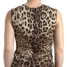 Load image into Gallery viewer, Dolce & Gabbana Elegant Leopard Print Tank Top