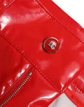 Load image into Gallery viewer, Dolce & Gabbana Shiny Red High Waist Skinny Pants