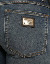 Load image into Gallery viewer, Dolce & Gabbana Blue BOYFRIEND Mid Waist Cotton Denim Jeans