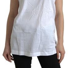 Load image into Gallery viewer, Dolce & Gabbana Elegant White Crew Neck Cotton Tank Top