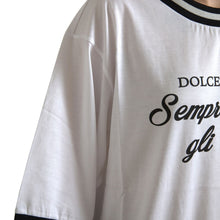 Load image into Gallery viewer, Dolce & Gabbana Elegant White Cotton Crew Neck Tee