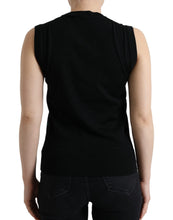 Load image into Gallery viewer, Dolce & Gabbana Elegant Crew Neck Wool Silk Tank with Bird Embroidery
