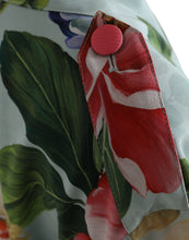 Load image into Gallery viewer, Dolce & Gabbana Multicolor Floral Silk Trench Coat Jacket