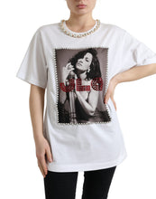 Load image into Gallery viewer, Dolce & Gabbana J.Lo Portrait Crystal Tee – Limited Edition