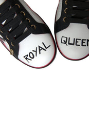 Load image into Gallery viewer, Dolce & Gabbana White Red Crystals Portofino Sneakers Women Shoes