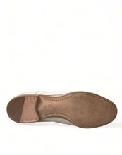 Load image into Gallery viewer, Dolce & Gabbana White Distressed Leather Brogue Dress Shoes
