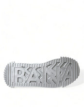 Load image into Gallery viewer, Dolce & Gabbana Silver Lace Up Low Top Men NS1 Sneakers Shoes