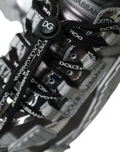 Load image into Gallery viewer, Dolce & Gabbana Silver Lace Up Low Top Men NS1 Sneakers Shoes