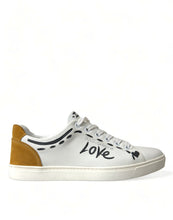 Load image into Gallery viewer, Dolce & Gabbana White Leather LOVE Milano Men Sneakers Shoes