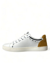 Load image into Gallery viewer, Dolce & Gabbana White Leather LOVE Milano Men Sneakers Shoes