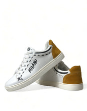 Load image into Gallery viewer, Dolce & Gabbana White Leather LOVE Milano Men Sneakers Shoes
