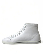 Load image into Gallery viewer, Dolce & Gabbana White Saint Tropez High Top Men Sneakers Shoes