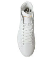 Load image into Gallery viewer, Dolce & Gabbana White Saint Tropez High Top Men Sneakers Shoes