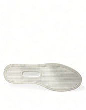 Load image into Gallery viewer, Dolce & Gabbana White Bordeaux Leather Logo Low Top Sneakers Shoes