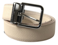 Load image into Gallery viewer, Dolce & Gabbana Chic Beige Italian Leather Belt