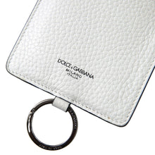 Load image into Gallery viewer, Dolce & Gabbana Elegant White Leather Cardholder Lanyard