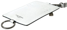 Load image into Gallery viewer, Dolce & Gabbana Elegant White Leather Cardholder Lanyard
