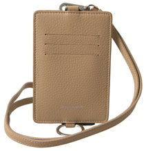 Load image into Gallery viewer, Dolce & Gabbana Elegant Beige Leather Cardholder Wallet