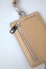 Load image into Gallery viewer, Dolce & Gabbana Elegant Beige Leather Cardholder Wallet