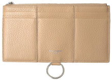 Load image into Gallery viewer, Dolce & Gabbana Elegant Beige Leather Wallet with Detachable Strap