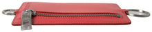 Load image into Gallery viewer, Dolce & Gabbana Elegant Red Leather Lanyard Card Holder