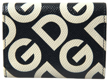 Load image into Gallery viewer, Dolce & Gabbana Chic Monochrome DG Mania Leather Wallet