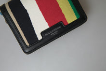 Load image into Gallery viewer, Dolce & Gabbana Multicolor Bifold Leather Wallet with Strap