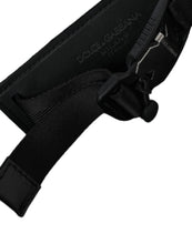 Load image into Gallery viewer, Dolce & Gabbana Black Silver Wool Zaino Tricot Backpack Men Bag