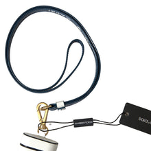Load image into Gallery viewer, Dolce & Gabbana Elegant Leather Airpods Case in White & Blue